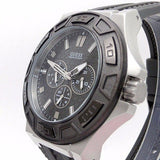  Shop Authentic Guess Force Grey Dial Grey Rubber Strap Watch For Men - W0674G8 - Luxxuri