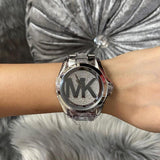  Shop Authentic Michael Kors Bradshaw Silver Dial Silver Stainless Steel Strap Watch for Women - MK6486 - Luxxuri