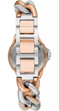  Shop Authentic Michael Kors Camille Pavé Chronograph Silver Dial Two Tone Steel Strap Watch for Women - MK6843 - Luxxuri