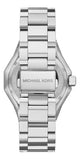 Shop Authentic Michael Kors Raquel Three Hand Crystals Silver Dial Silver Steel Strap Watch For Women - MK4691 - Luxxuri