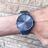  Shop Authentic Armani Exchange Cayde Analog Blue Dial Blue Steel Strap Watch For Men - AX2702 - Luxxuri