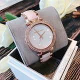  Shop Authentic Michael Kors Parker Mother of Pearl Pink Dial Two Tone Steel Strap Watch for Women - MK6402 - Luxxuri