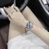  Shop Authentic Gucci G Timeless Diamonds Mother of Pearl Blue Dial Silver Steel Strap Unisex Watch - YA126458 - Luxxuri