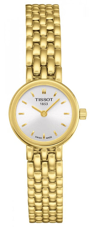  Shop Authentic Tissot T Lady Lovely Silver Dial Gold Steel Strap Watch For Women - T058.009.33.031.00 - Luxxuri