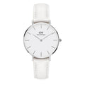  Shop Authentic Daniel Wellington Petite Bondi White Dial White Leather Strap Watch For Women - DW00100190 - Luxxuri