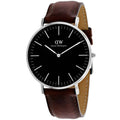  Shop Authentic Daniel Wellington Classic St Mawes Black Dial Brown Leather Strap Watch For Men - DW00100130 - Luxxuri