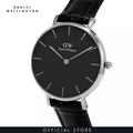  Shop Authentic Daniel Wellington Classic Petite Reading Black Dial Black Leather Strap Watch For Women - DW00100235 - Luxxuri