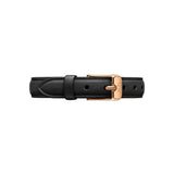  Shop Authentic Daniel Wellington Quadro Black Dial Black Leather Strap Watch For Women  - DW00100449 - Luxxuri