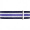  Shop Authentic Daniel Wellington Classic Trinity White Dial Three Tone Nylon Strap Watch For Women - 0609DW - Luxxuri