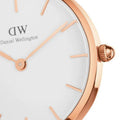  Shop Authentic Daniel Wellington Petite Canterbury White Dial Three Tone Nylon Strap Watch For Women - DW00100357 - Luxxuri