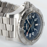  Shop Authentic Breitling Aeromarine Avenger Seawolf 45mm Blue Dial Stainless Steel Mens Watch - A1733110/C756 - Luxxuri