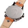  Shop Authentic Diesel Mr Daddy 2.0 Black Dial Brown Leather Strap Watch For Men - DZ7332 - Luxxuri