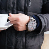  Shop Authentic Diesel Mr Daddy 2.0 Chronograph Grey Dial Grey Steel Strap Watch For Men - DZ7315 - Luxxuri