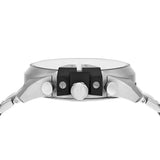  Shop Authentic Diesel Mega Chief Chronograph Silver Dial Silver Steel Strap Watch For Men - DZ4501 - Luxxuri