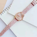  Shop Authentic Michael Kors Jaycie Quartz Rose Gold Dial Pink Leather Strap Watch for Women - MK2879 - Luxxuri