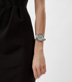  Shop Authentic Michael Kors Runway Three Hand White Dial White Leather Strap Watch For Women - MK6998 - Luxxuri