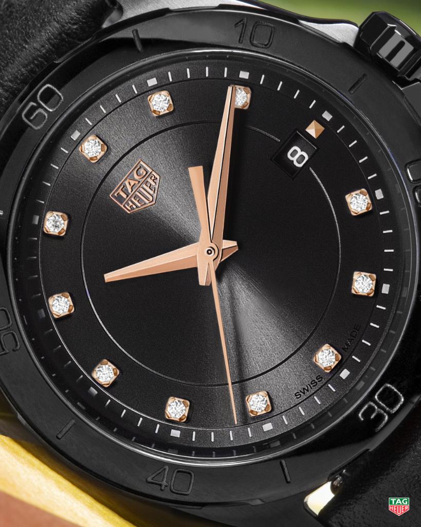 Tag Heuer Formula 1 Diamonds Black Dial Watch for Women - WBJ1317.FC8230