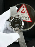  Shop Authentic Guess Iconic Quartz Silver Dial Silver Mesh Bracelet Watch For Women - GW0527L1 - Luxxuri
