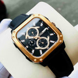  Shop Authentic Fossil Multifunction Black Dial Black Leather Strap Watch for Men - BQ2654 - Luxxuri
