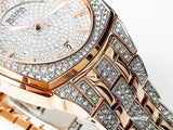  Shop Authentic Bulova Phantom Crystal Silver Dial Two Tone Steel Strap Watch for Men - 98B324 - Luxxuri