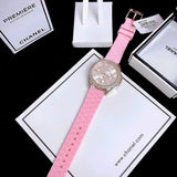  Shop Authentic Michael Kors Mini Pilot Quartz Rose Gold Dial Pink Silicone Strap Watch For Women - MK7375 - Luxxuri