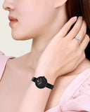  Shop Authentic Swarovski Cosmopolitan PVD Black Dial Black Steel Strap Watch for Women - 5547646 - Luxxuri