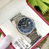  Shop Authentic Tissot Luxury Powermatic 80 Black Dial Silver Steel Strap Watch for Men - T086.407.11.201.02 - Luxxuri