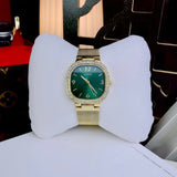  Shop Authentic Guess Quartz Green Dial Gold Mesh Strap Watch For Women - GW0354L5 - Luxxuri