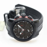 Shop Authentic Burberry The Endurance Chronograph Black Dial Black Rubber Strap Watch For Men - BU9802 - Luxxuri