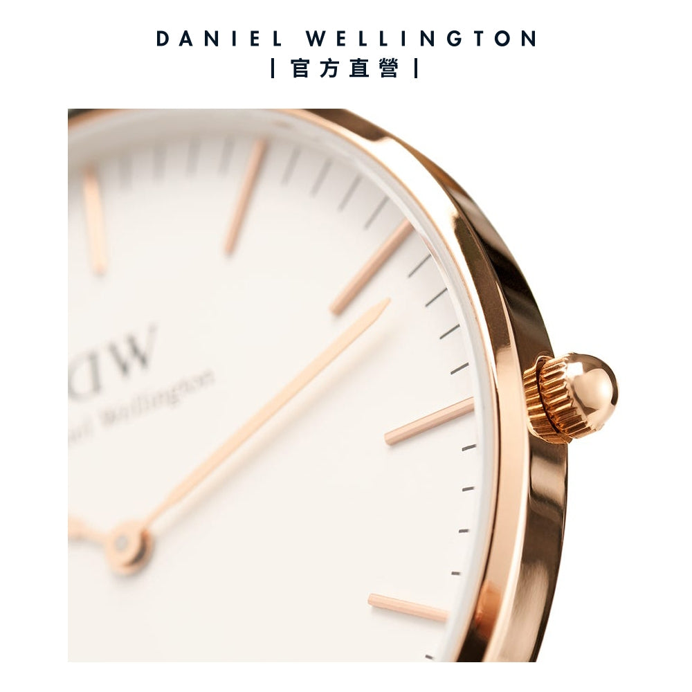  Shop Authentic Daniel Wellington Classic Bristol White Dial Brown Leather Strap Watch For Women - DW00100039 - Luxxuri