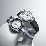  Shop Authentic Seiko 5 Sports x Peanuts Surfboard Snoopy Limited Edition White Dial Two Tone NATO Strap Watch For Men - SRPK25K1 - Luxxuri