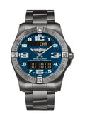 Shop Authentic Breitling Aerospace Evo Blue Dial Silver Steel Strap Watch for Men - E79363101C1E1 - Luxxuri