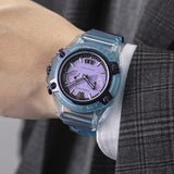  Shop Authentic Versace Icon Active Chronograph Purple Dial Blue Silicone Strap Watch For Men - VEZ701523 - Luxxuri