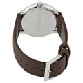 Shop Authentic Calvin Klein Minimal Silver Dial Brown Leather Strap Watch for Men - K3M221G6 - Luxxuri