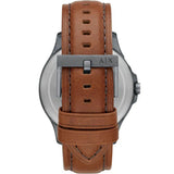  Shop Authentic Armani Exchange Nico Quartz Blue Dial Brown Leather Strap Watch For Men - AX2334 - Luxxuri