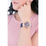  Shop Authentic Guess Limelight Blue Dial Blue Silicone Strap Watch For Women - W1053L1 - Luxxuri