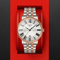 Tissot Carson Premium White Dial Two Tone Steel Strap Watch For Men - T122.410.22.033.00