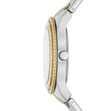  Shop Authentic Fossil Stella Sport Multifunction Silver Dial Two Tone Steel Strap Watch for Women - ES5107 - Luxxuri