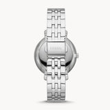  Shop Authentic Fossil Jacqueline Multifunction Moonphase White Dial Silver Steel Strap Watch for Women - ES5164 - Luxxuri