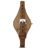  Shop Authentic Fossil Georgia White Dial Brown Leather Strap Watch for Women - ES3060 - Luxxuri