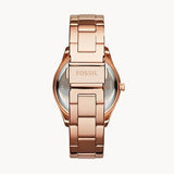  Shop Authentic Fossil Stella Rose Gold Dial Rose Gold Steel Strap Watch for Women - ES3590 - Luxxuri