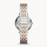  Shop Authentic Fossil Jacqueline White Dial Two Tone Steel Strap Watch for Women - ES3634 - Luxxuri