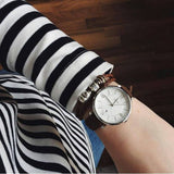  Shop Authentic Fossil Jacqueline White Dial Brown Leather Strap Watch for Women - ES3708 - Luxxuri