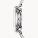  Shop Authentic Fossil Tailor Silver Dial Silver Steel Strap Watch for Women - ES3712 - Luxxuri
