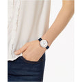  Shop Authentic Fossil Jacqueline White Dial Blue Leather Strap Watch for Women - ES3843 - Luxxuri