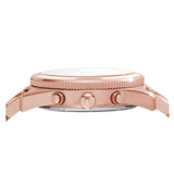 Shop Authentic Fossil Boyfriend Multifunction Rose Gold Dial Rose Gold Steel Strap Watch for Women - ES3885 - Luxxuri