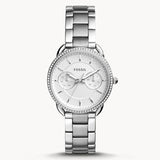  Shop Authentic Fossil Tailor White Dial Silver Steel Strap Watch for Women - ES4262 - Luxxuri