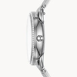  Shop Authentic Fossil Tailor White Dial Silver Steel Strap Watch for Women - ES4262 - Luxxuri