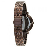  Shop Authentic Fossil Jacqueline Brown Dial Brown Steel Strap Watch for Women - ES4275 - Luxxuri