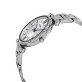  Shop Authentic Fossil Carlie Silver Dial Silver Steel Strap Watch for Women - ES4341 - Luxxuri